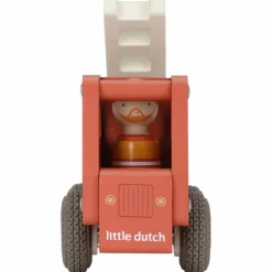 New Camion de pompiers 1er âge en bois Petites Voitures, Véhicules Et Circuits