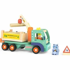 New Camion forestier Avenue du Moulin Petites Voitures, Véhicules Et Circuits