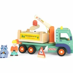 New Camion forestier Avenue du Moulin Petites Voitures, Véhicules Et Circuits