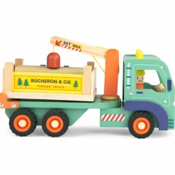 New Camion forestier Avenue du Moulin Petites Voitures, Véhicules Et Circuits