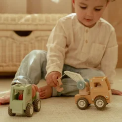 Little Dutch Camion grue en bois