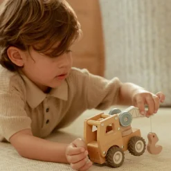 Little Dutch Camion grue en bois