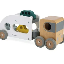 Clearance Camion porte-autos et ses 3 véhicules Bolid en bois Petites Voitures, Véhicules Et Circuits