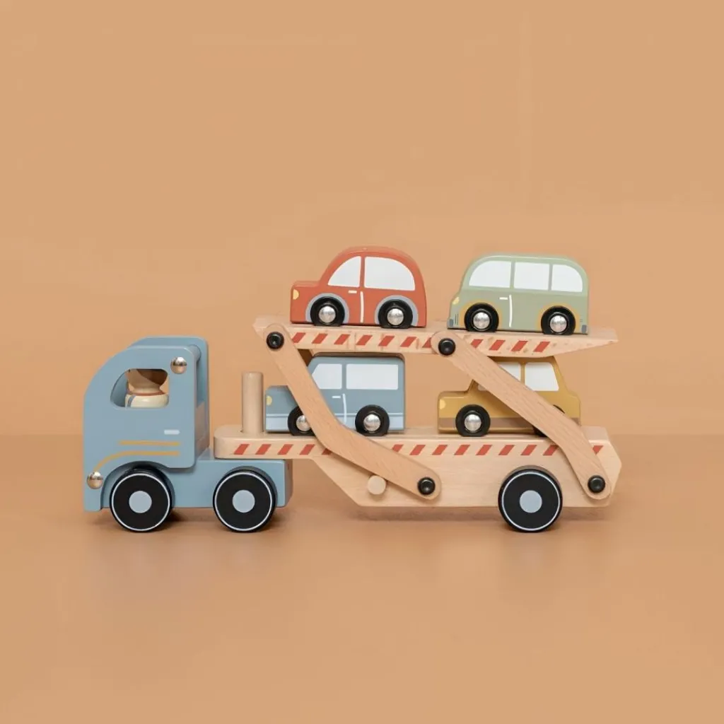 Little Dutch Camion porte-voiture en bois