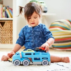 Green Toys Camion transporteur de voitures