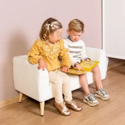 Childhome Canapé enfant Teddy écru