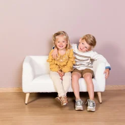 Childhome Canapé enfant Teddy écru