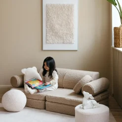 Wigiwama Canapé modulable Settee Biscuit molletonné