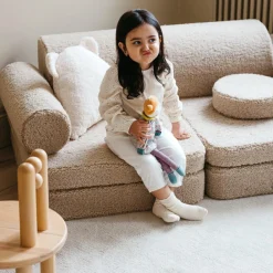 Wigiwama Canapé modulable Settee Biscuit molletonné