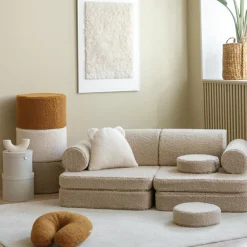 Wigiwama Canapé modulable Settee Biscuit molletonné