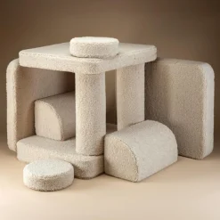 Wigiwama Canapé modulable Settee Biscuit molletonné