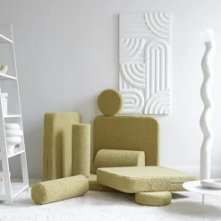 Wigiwama Canapé modulable Settee Matcha molletonné