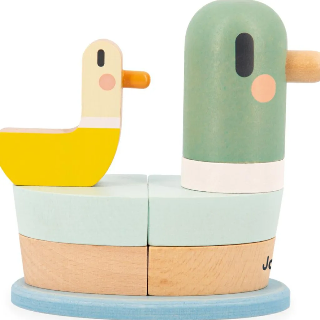 Best Canards empilables en bois Sweet Cocoon (8 pièces) Jouet À Encastrer