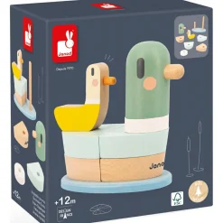 Best Canards empilables en bois Sweet Cocoon (8 pièces) Jouet À Encastrer