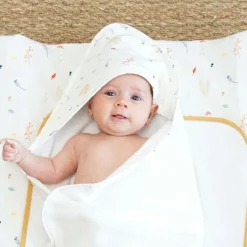 Sale Cape de bain + gant Cache-cache en forêt (70 x 70 cm) Cape De Bain