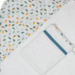 Outlet Cape de bain + gant Kolala et sa tribu (70 x 70 cm) Cape De Bain