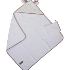 Domiva Cape de bain + gant Lilas (75 x 75 cm)