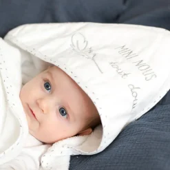 Discount Cape de bain + gant Mini nous tout doux (70 x 70 cm) Cape De Bain