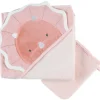 Cape de bain + gant tricératpos Popsie (75 x75 cm) Cape De Bain