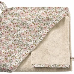 BB & Co Cape de bain bambou + gant Afternoon Tea