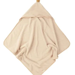 Nobodinoz Cape de bain bébé So Cute Latte (73 x 73 cm)
