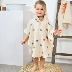 Lässig Cape de bain Blossom nature