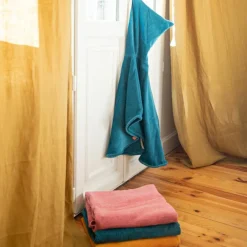 Sale Cape de bain cygne vieux rose personnalisable (0-5 ans) Cape De Bain