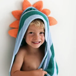 Best Cape de bain Dino Lagon (75 x 75 cm) Cape De Bain
