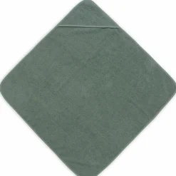 Jollein Cape de bain en éponge Ash green vert (75 x 75 cm)