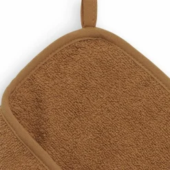 Sale Cape de bain en éponge de coton Caramel (75 x 75 cm) Cape De Bain