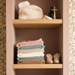 Jollein Cape de bain en éponge Wild Rose (75 x 75 cm)