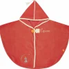 L'oiseau bateau Cape de bain Faon Fraise personnalisable (0-5 ans)