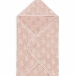 Jollein Cape de bain Miffy Jacquard Wild Rose (75 x 75 cm)