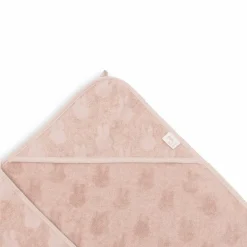 Jollein Cape de bain Miffy Jacquard Wild Rose (75 x 75 cm)