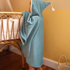 L'oiseau bateau Cape de bain orque océan personnalisable (0-5 ans)