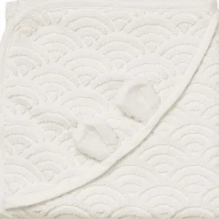 Cam Cam Copenhagen Cape de bain ours écrue (80 x 80 cm)