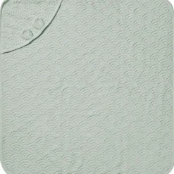 Cape de bain ours vert sauge (80 x 80 cm) Cape De Bain