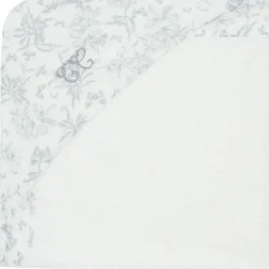 Outlet Cape de bain Toile de Jouy gris Cape De Bain