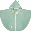 L'oiseau bateau Cape de bain vert pingouin personnalisable (0-5 ans)