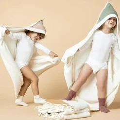 BEBEL Cape de bain vieux rose (95 x 95 cm)