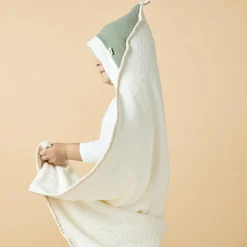 BEBEL Cape de bain vieux rose (95 x 95 cm)