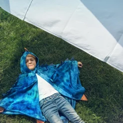 Hot Cape de dragon bleu (5-7 ans) Enfant Déguisement Enfant
