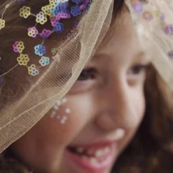 Outlet Cape de fée brodée multicolore (4-10 ans) Enfant Déguisement Enfant