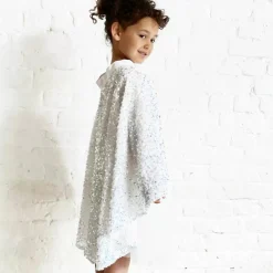 Online Cape Snowhite Blanc Holographique (4-12 ans) Enfant Déguisement Enfant