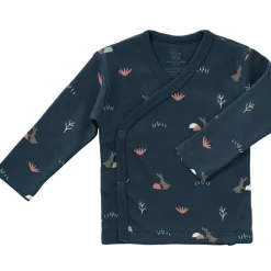 Discount Cardigan croisé en coton bio Rabbit mood indigo (naissance : 50 cm) Pyjama