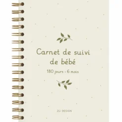 Zü Carnet de suivi de bébé feuille (0-6 mois)