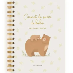 New Carnet de suivi de bébé Ours (0-6 mois) Livre De Naissance / Album Photo