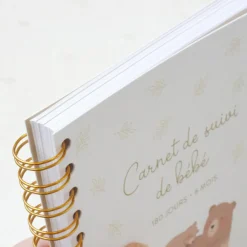 New Carnet de suivi de bébé Ours (0-6 mois) Livre De Naissance / Album Photo