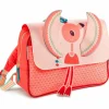 Lilliputiens Cartable A4 maternelle Anaïs le flamant rose