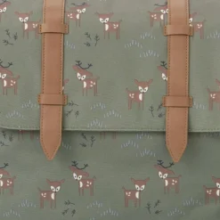 Fresk Cartable A4 maternelle Faon olive